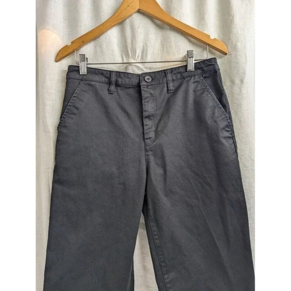 Brixton black Victory pant, women's size 28, straight leg, cropped B16 - Picture 4 of 10